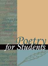 Poetry for Students, Volume 46