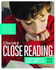 A Close Look at Close Reading