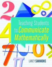 Teaching Students to Communicate Mathematically