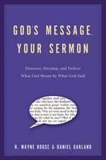 God's Message, Your Sermon