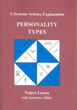 Personality Types: A Systems Science Explanation