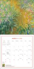 Impressionism and Post-Impressionism 2025 Wall Calendar