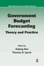 Government Budget Forecasting: Theory and Practice