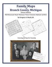 Family Maps of Branch County, Michigan