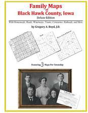 Family Maps of Black Hawk County, Iowa