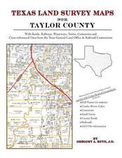 Texas Land Survey Maps for Taylor County