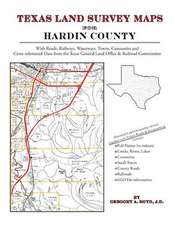 Texas Land Survey Maps for Hardin County