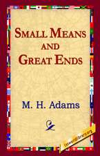 Small Means and Great Ends