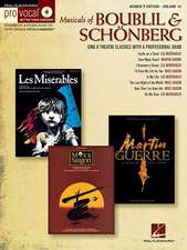 Musicals of Boublil & Schonberg: Pro Vocal Women's Edition Volume 14 [With CD]