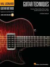 Guitar Techniques - Hal Leonard Guitar Method Book/Online Audio