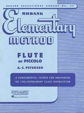 Rubank Elementary Method: Flute or Piccolo [With Charts]