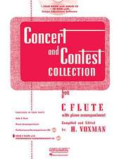 Concert and Contest Collection for C Flute: Solo Part W/CD