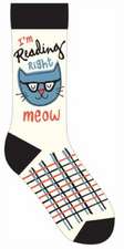 IM READING RIGHT MEOW SOCKS