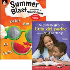 Getting Students and Parents Ready for Second Grade (Spanish) 2-Book Set