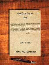 Declaration of One