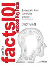 Studyguide for Finite Mathematics by Ritchey, ISBN 9780321067142