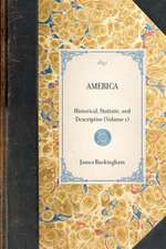 America (Vol 1): Historical, Statistic, and Descriptive (Volume 1)