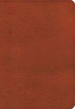 KJV Large Print Compact Reference Bible, Burnt Sienna Leathertouch