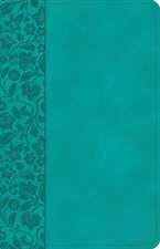 NASB Personal Size Bible, Teal Leathertouch