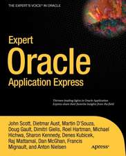 Expert Oracle Application Express