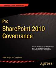 Pro SharePoint 2010 Governance