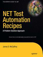 .NET Test Automation Recipes