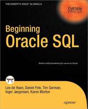 Beginning Oracle SQL