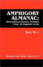 Amphigory Almanac: Meet Mr. J