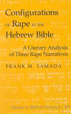 Configurations of Rape in the Hebrew Bible