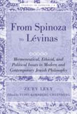 From Spinoza to Levinas: Hermeneutical, Ethical, and Political Issues in Modern and Contemporary Jewish Philosophy. Edited by Yudit Kornberg Gr