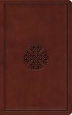 ESV Value Thinline Bible (TruTone, Brown, Mosaic Cross Design)