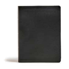 CSB Tony Evans Study Bible, Black Genuine Leather, Indexed