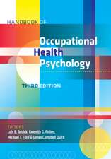 Handbook of Occupational Health Psychology