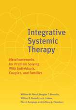 Integrative Systemic Therapy – Metaframeworks for Problem Solving With Individuals, Couples, and Families