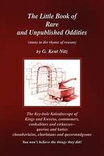 Nitz, G: Little Book of Rare and Unpublished Oddities