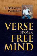 McCready, D: Verse From a Free Mind