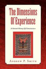 The Dimensions of Experience