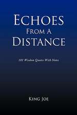 Joe, K: Echoes From A Distance