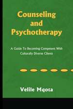 Counseling and Psychotherapy