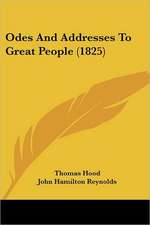 Odes And Addresses To Great People (1825)