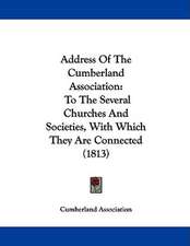 Address Of The Cumberland Association