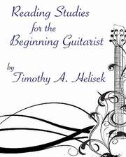 Reading Studies for the Beginning Guitarist