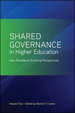 Shared Governance in Higher Education