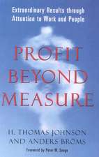 Profit Beyond Measure