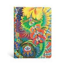 Paperblanks Dayspring Olena's Garden Hardcover MIDI Lined Elastic Band Closure 176 Pg 85 GSM