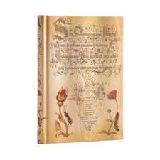 Hardcover Notizbuch Flämische Rose Midi Unliniert