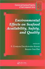 Environmental Effects on Seafood Availability, Safety, and Quality