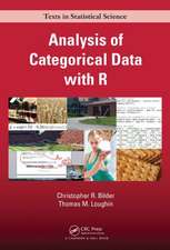 Analysis of Categorical Data with R