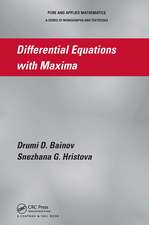 Differential Equations with Maxima