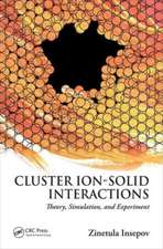 Cluster Ion-Solid Interactions: Theory, Simulation, and Experiment